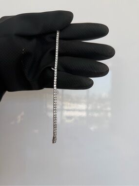 VVS1 Moissanaite Diamond Tennis Bracelet 3mm